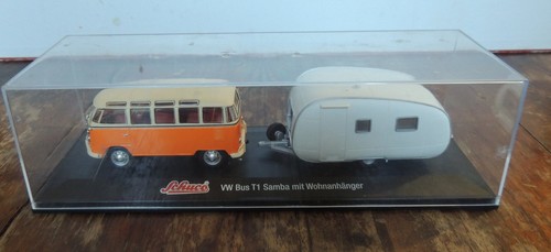 Bus samba avec caravane - t1,
